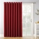 preview thumbnail 69 of 70, Sun Zero Hayden Patio Extra-Wide Blackout Grommet Sliding Patio Door Curtain Panel, Single Panel 100 x 84 - Red