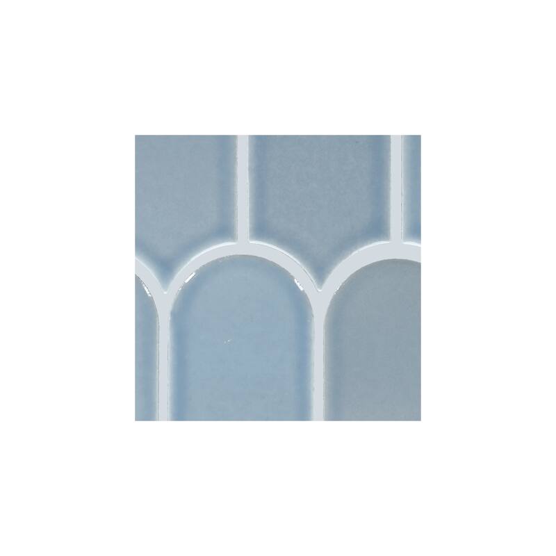 Daltile Artefino Vintage 2 x 6 Fish Scale Mosaic (10 PC Per SQFT) (10.00 SQFT Per Carton)