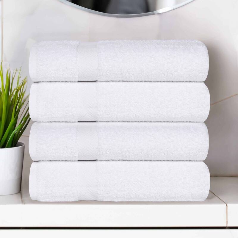 Superior Franklin Cotton Lightweight Bath Towel Set of 4