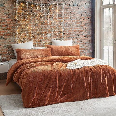 Yellowstone Country - Coma Inducer® Oversized Duvet Cover Set - Auburn Earth