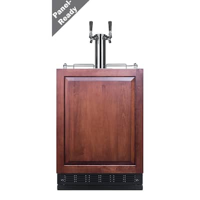 Summit SBC7BRSIFLHD 24" Wide 5.3 Cu. Ft. Panel Ready Free Standing