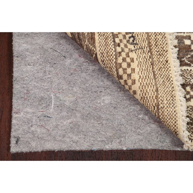 Tribal Geometric Gabbeh Kashkoli Oriental Wool Area Rug Hand-knotted - 3'2" x 5'1"