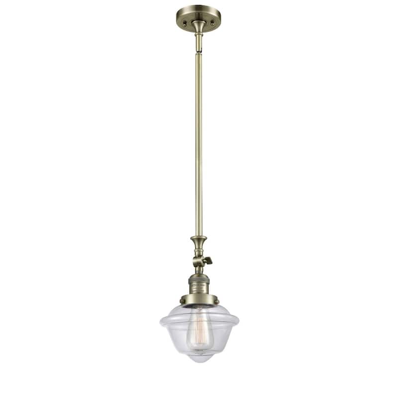 Innovations Lighting Small Oxford Single Light 8" Wide Mini Pendant