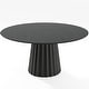 preview thumbnail 24 of 41, Solid Wood Round Dining Table for 4-8 People Nordic style