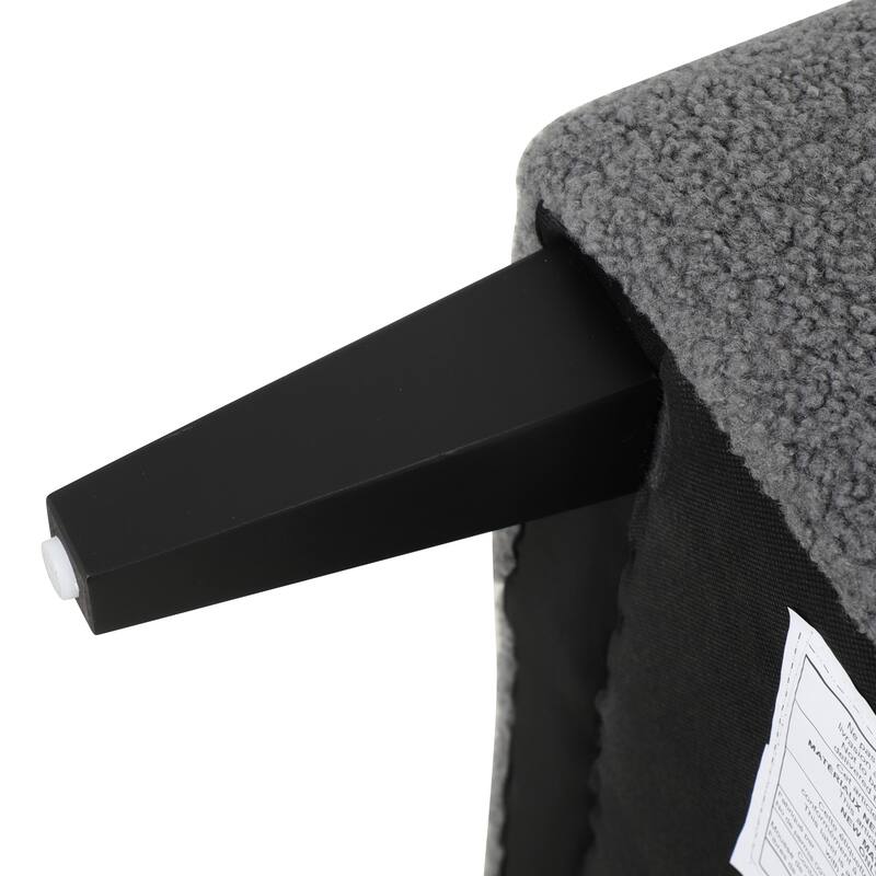 Teddy Fabric Tufted Accent Chair with 400lb Weight Capacity