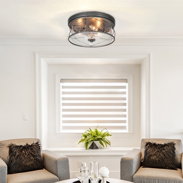 Flush mount foyer discount light