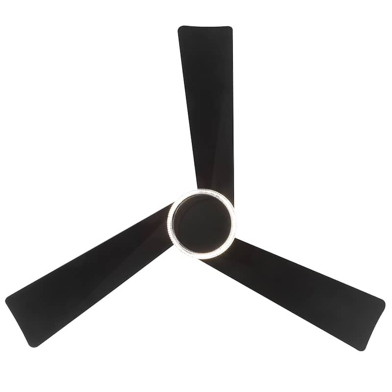 MLiAN 52-inch Indoor Ceiling Fan with LED light and Remote... - 52