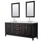 Option Dark Espresso, Chrome Trim, Giotto Quartz Top