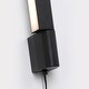 preview thumbnail 6 of 5, Ma'or - Matte Black Modern Integrated LED Wall Sconce with Rotatable Light, 3000K, 620 Lumens - 18.29" x 2.26"