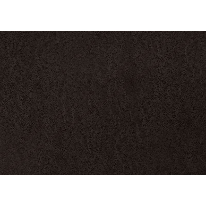 Queen Size Brown Leather Look Upholstered Bed Headboard