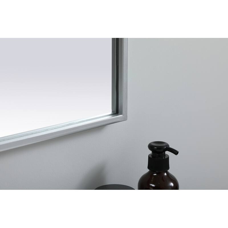 Indigo Home Metal Frame Arch Mirror 27x36 Inch