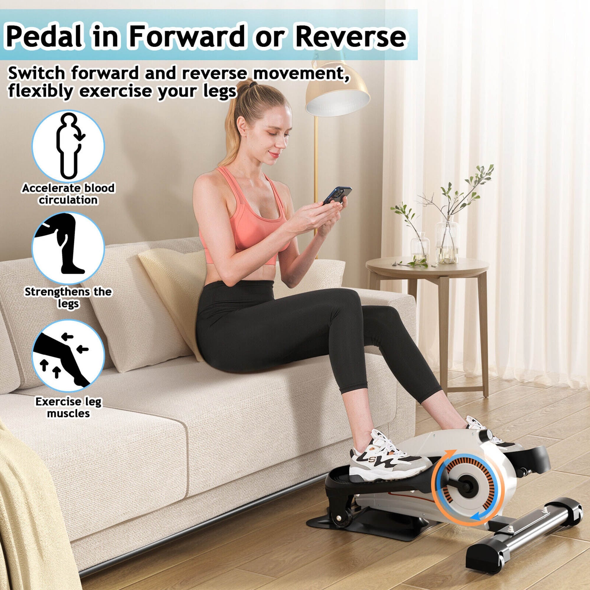 Gymax best sale magnetic elliptical