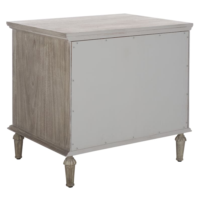 SAFAVIEH Couture Firyal 3-Drawer Wood Nightstand