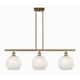 Option Brushed Brass / White Mouchette