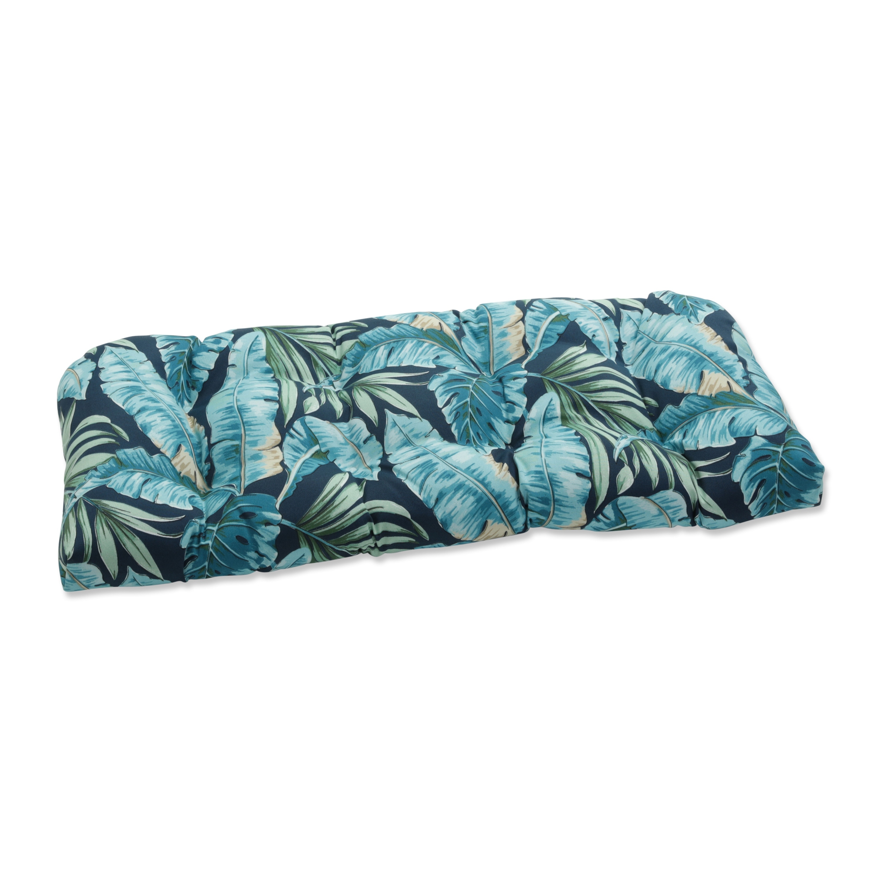 Pillow Perfect Outdoor Tortola Midnight Blue Wicker Loveseat Cushion 19 X 44 X 5 19 X 44 X 5 Bed Bath Beyond 36235101