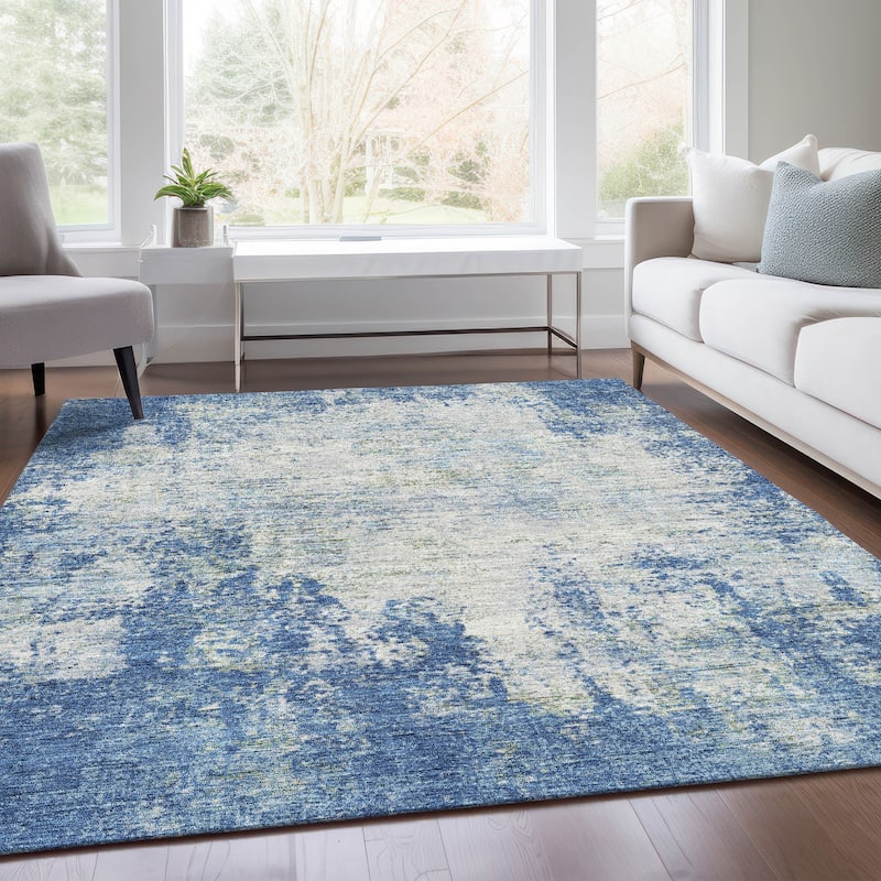 Premium Washable Super Soft Solid Casual Mayfield Rug