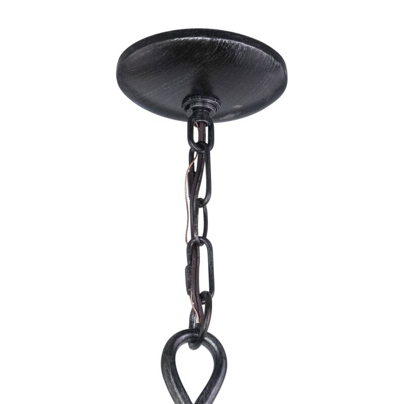 Mini Pendant Light - Black Ceiling Light Fixture - Farmhouse Lighting for Kitchen, Bar, Dining - 22