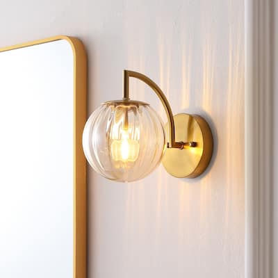 SAFAVIEH Lighting Nunu 9-inch Wall Sconce (Set of 2) - 6Wx9Dx8H