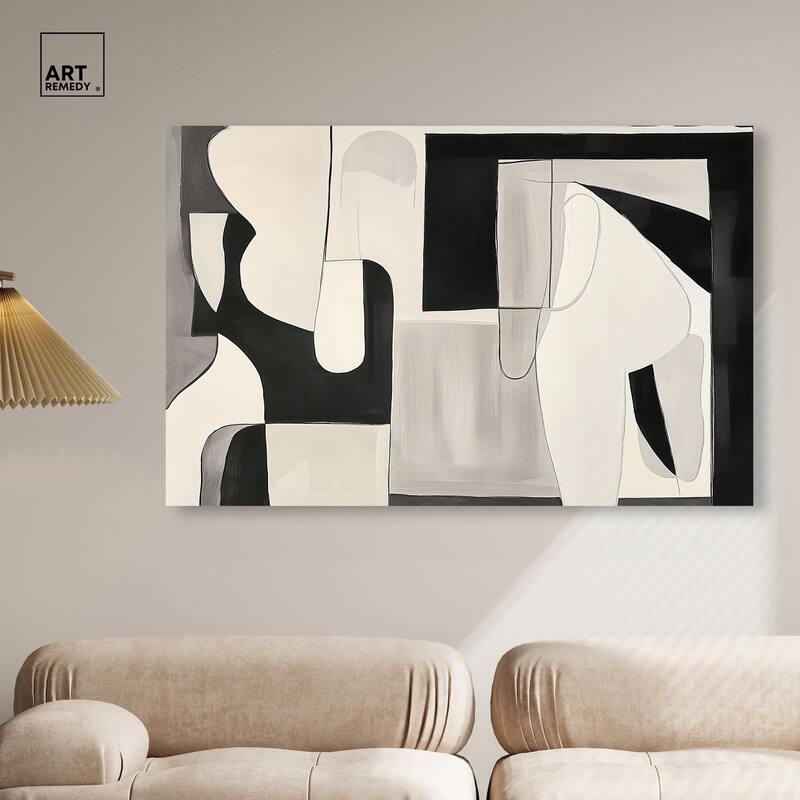 Shadow Play I Canvas by Art Remedy, Gallery Wrapped