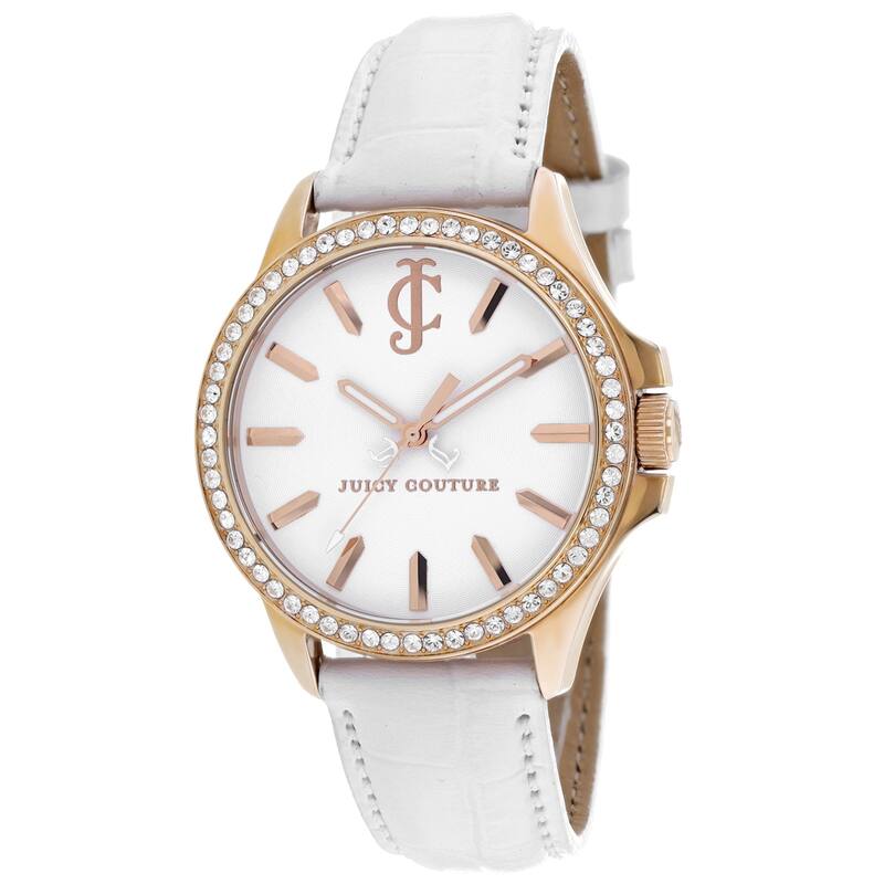Juicy Couture Women's Jetsetter White Dial Watch - 1900968 - One Size