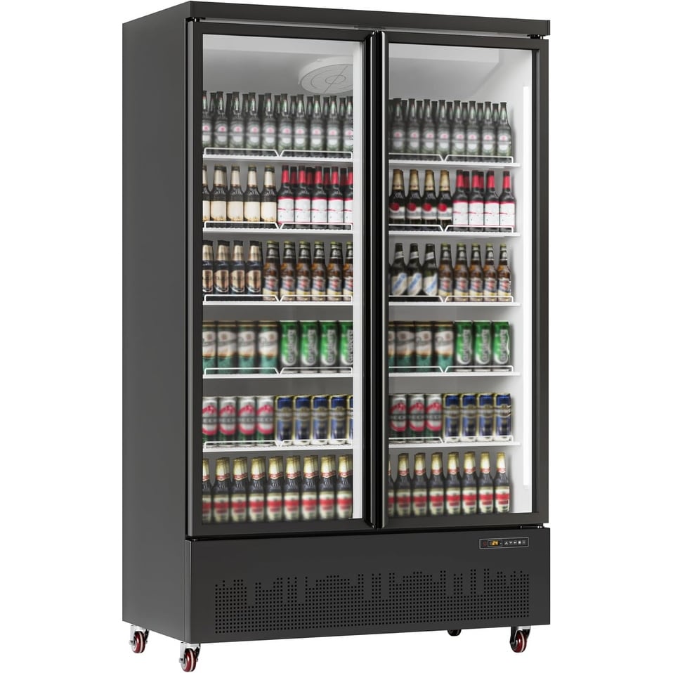 Commercial Soft Serve Ice Cream Machine 2450W, 3 Flavor Ice Cream Maker