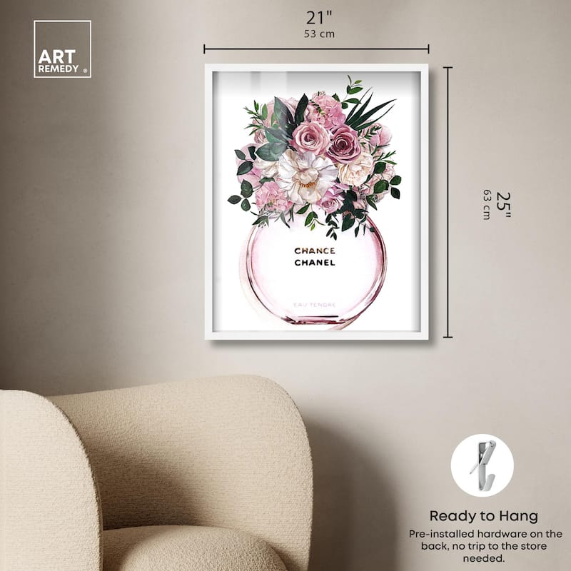 Floral Chance Fragrance Shadowbox by Art Remedy