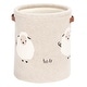preview thumbnail 2 of 8, SAFAVIEH Kibbles 14-Inch Collection Basket, Grey