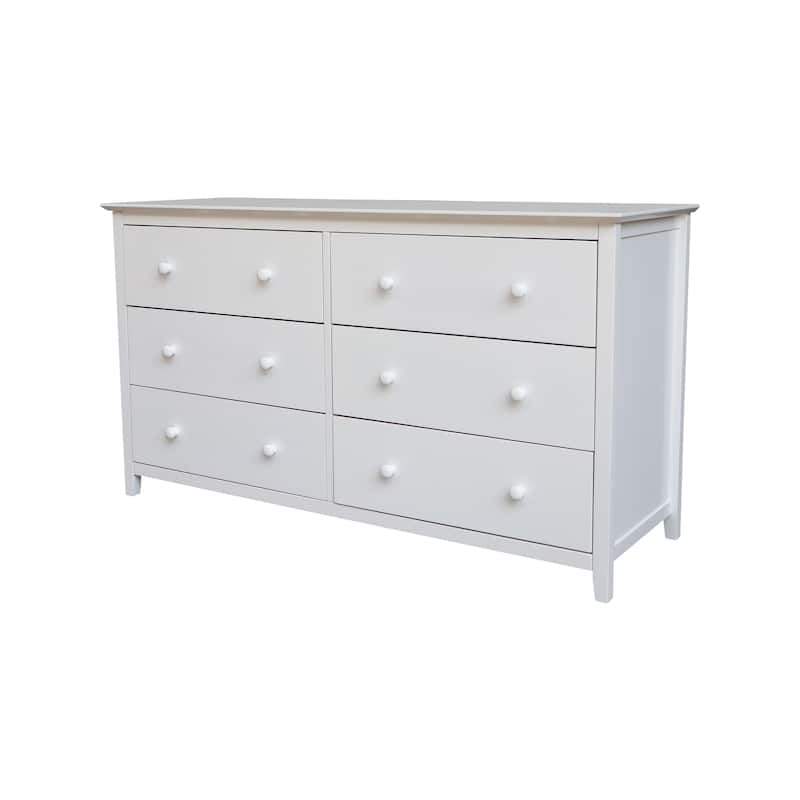 International Concepts Solid Wood Bedroom Dresser