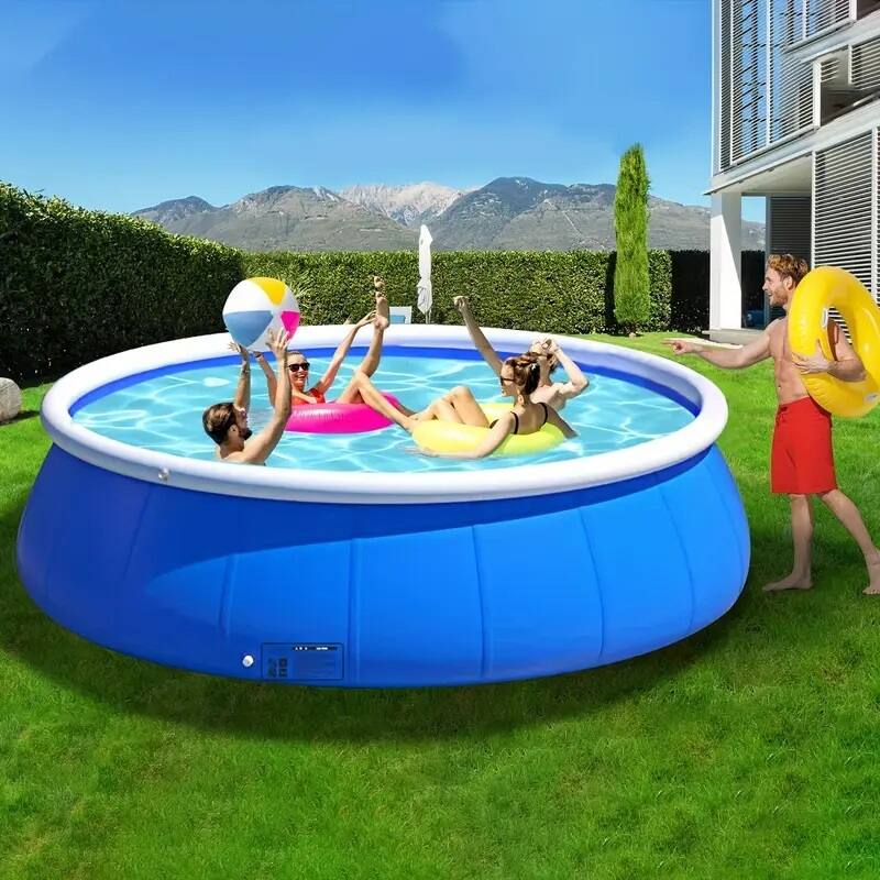 Anmytek Inflatable Above Ground Swimming Pool Portable Outdoor Family Summer Fun