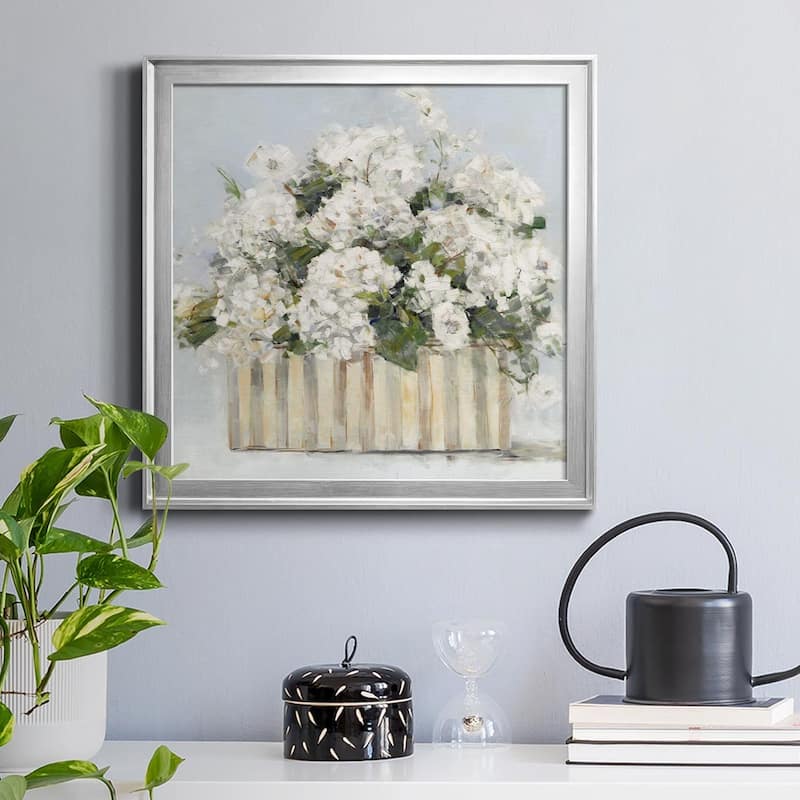 Sweet Hydrangeas-Premium Framed Canvas - Ready to Hang