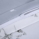 preview thumbnail 8 of 7, Organic Club Snow Blossom Cotton Sateen Duvet Cover Set of 5