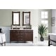 preview thumbnail 2 of 30, James Martin Vanities Brittany 60" Double Vanity, Burnished Mahogany