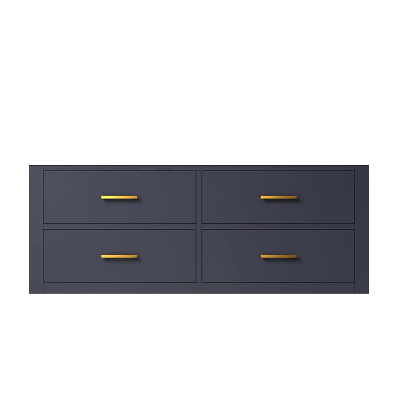 Castor Bath Vanity No Top, No Faucet, No Mirror