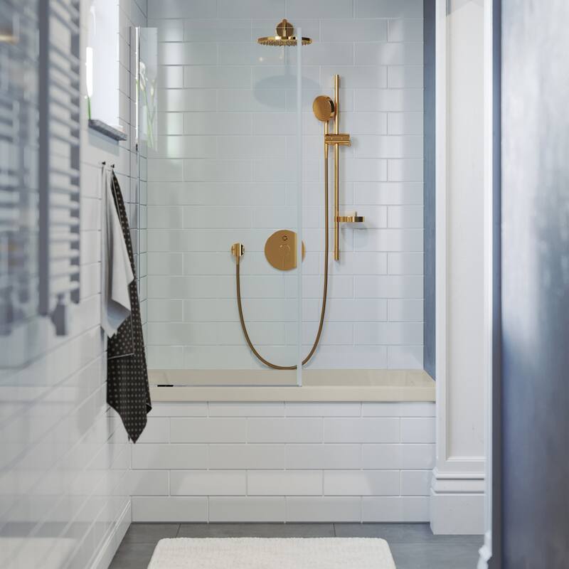 Voltaire 48 x 32 in. Acrylic Drop-in Bathtub