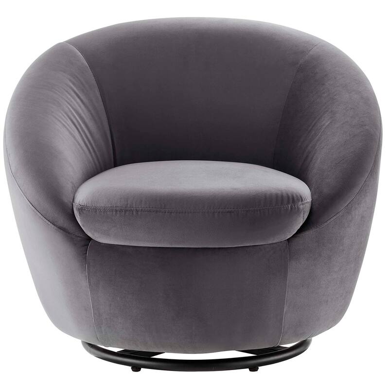 Buttercup Performance Velvet Performance Velvet Swivel Chair