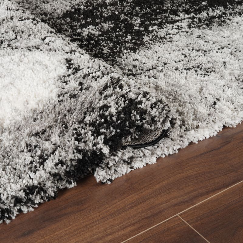 Noori Rug Lux Adrian Abstract Modern 2-inch Thick Shag Rug