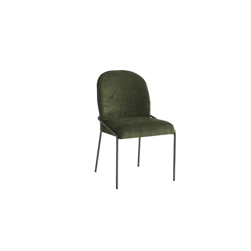 Christopher Knight Home - Marden Modern Upholstered Dining Chair Set with Curved High Back - Set of 2