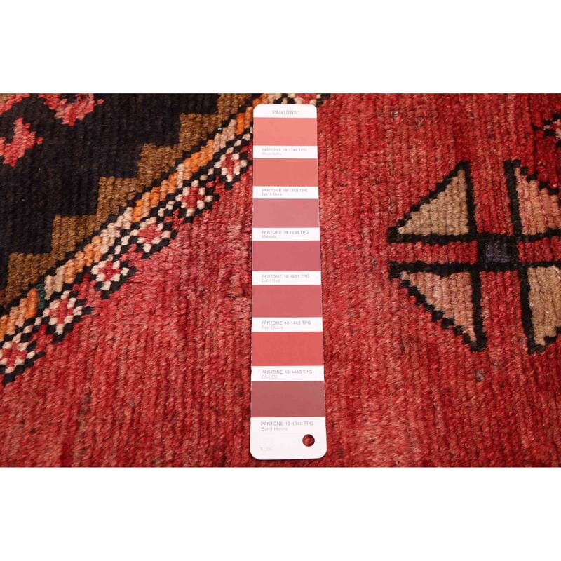 ECARPETGALLERY Hand-knotted Konya Anatolian Red Wool Rug - 3'3 x 8'9