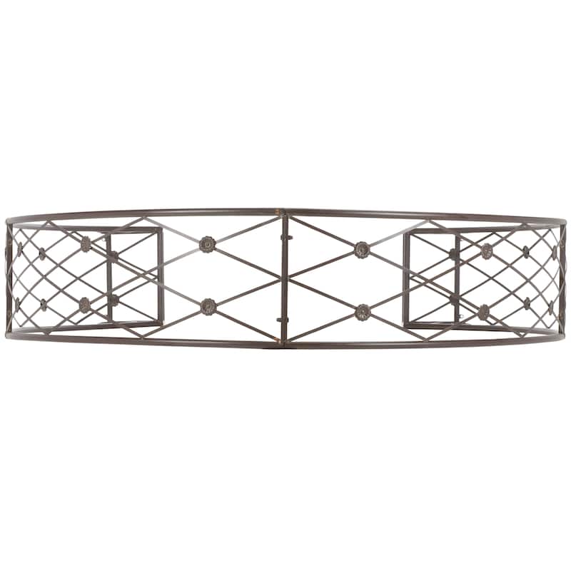 SAFAVIEH Outdoor Melanya 83" Moon Gateway