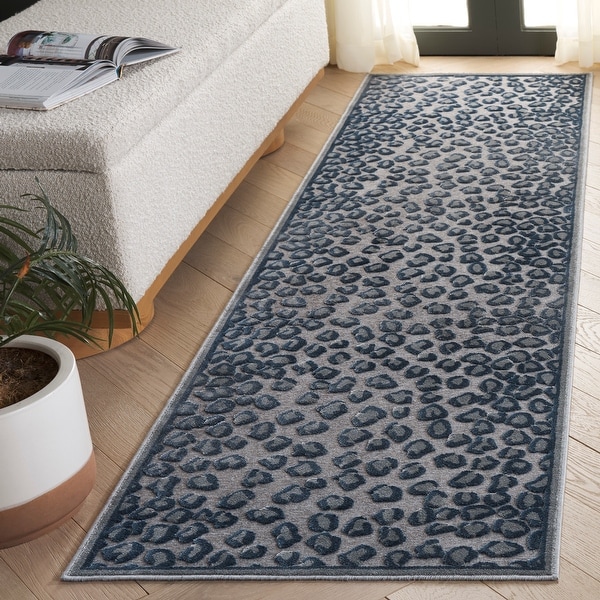 SAFAVIEH Paradise Irana Leopard Viscose Rug - On Sale - Bed Bath