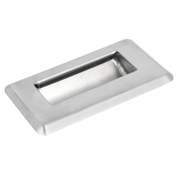 Shop Drawer Cabinet Stainless Steel Recessed Pull Handle Silver