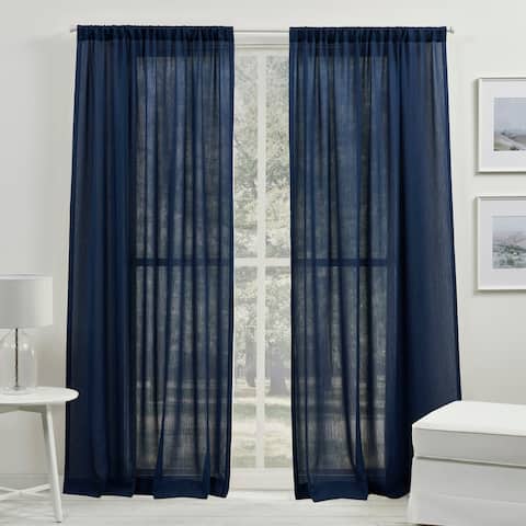 Lauren Ralph Lauren Coralina Sheer Rod Pocket Curtain Panel