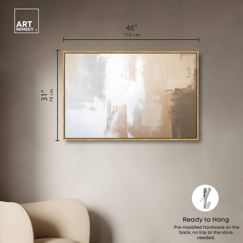 Solace in Softness I Canvas by Art Remedy