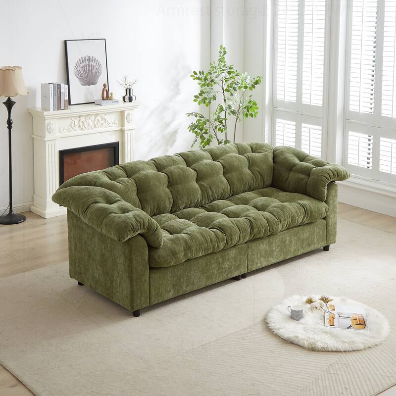 Comfortable Chenille Sofa for Various Spaces, Enhancing Interior Style