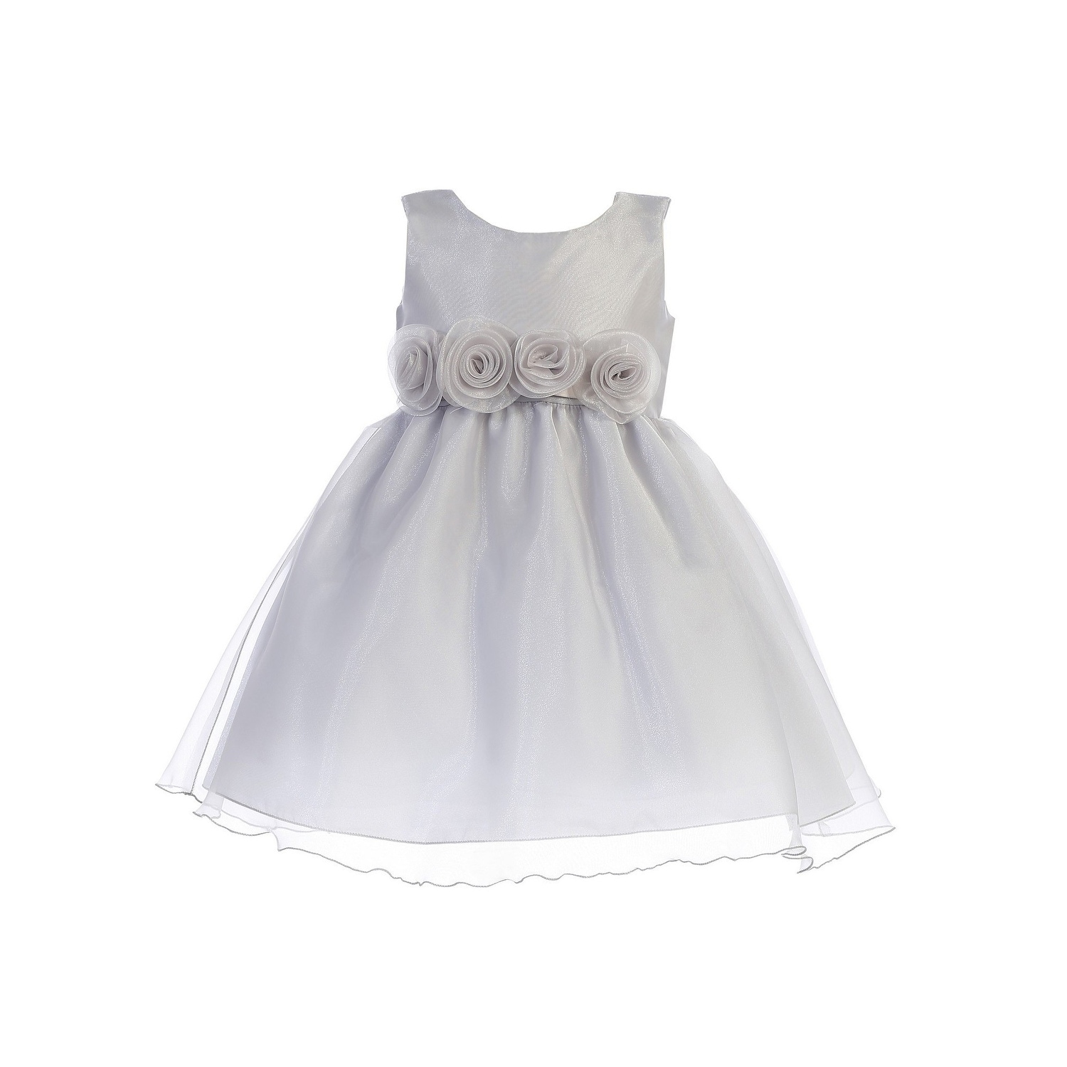 baby girl silver dress