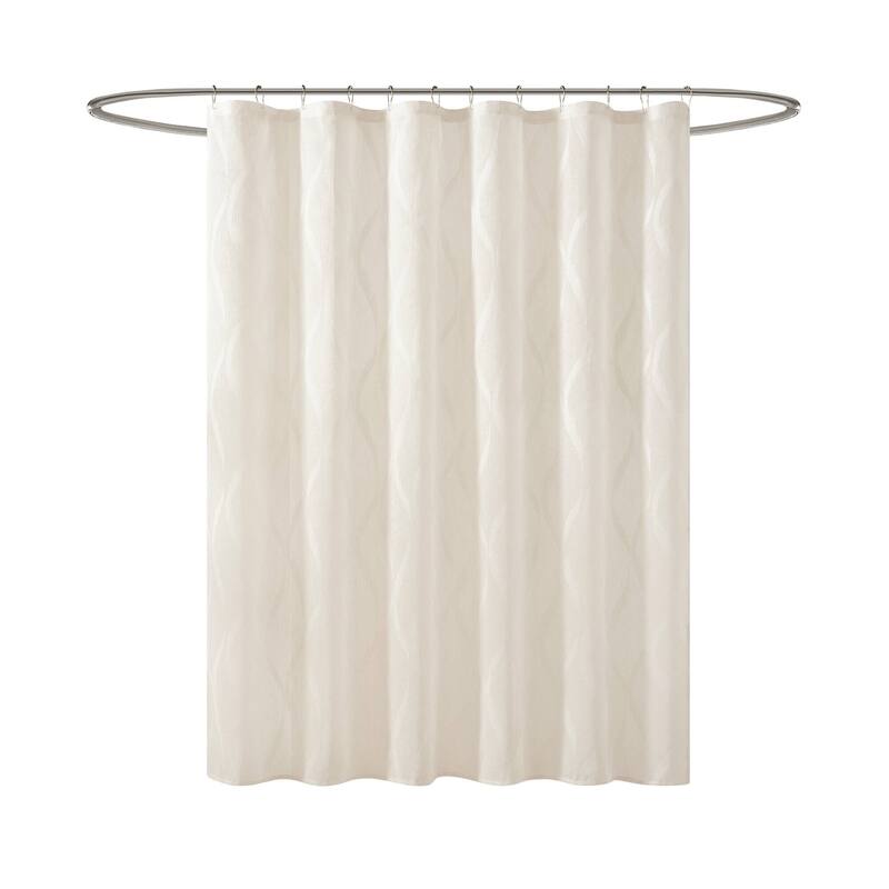 Madison Park Candice Sheer Shower Curtain