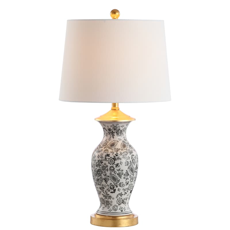 SAFAVIEH Lighting 27" Kaeden LED Table Lamp (Set of 2) - 14"x14"x27"