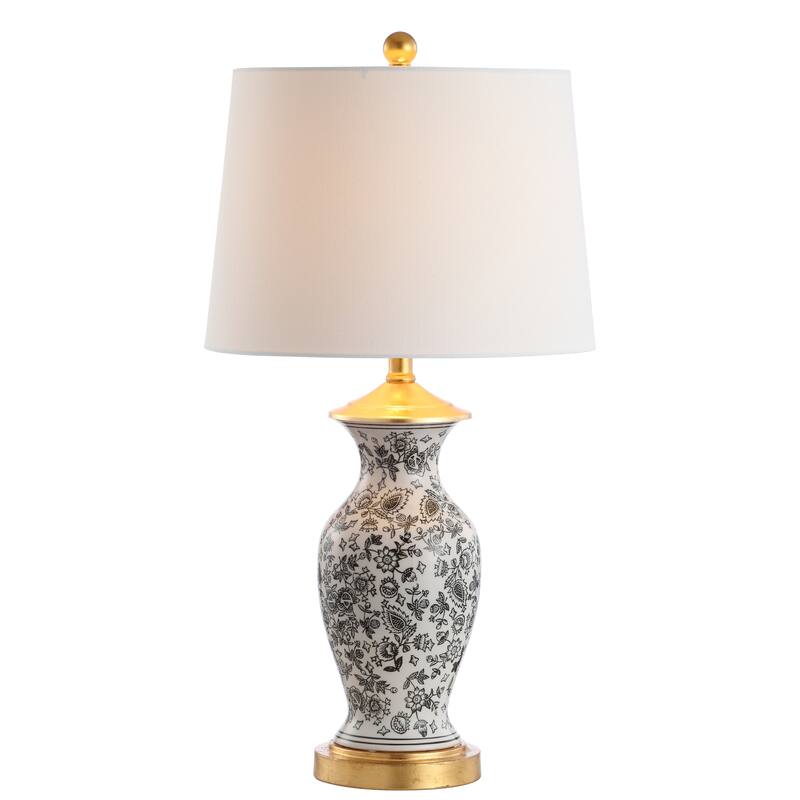 SAFAVIEH Lighting Nanke 27" LED Table Lamp (Set of 2) - 14"x14"x27" - 14Wx14Dx27H