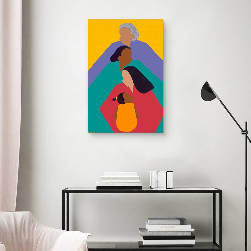 Generations by Synthia SAINT JAMES Canvas Art Print