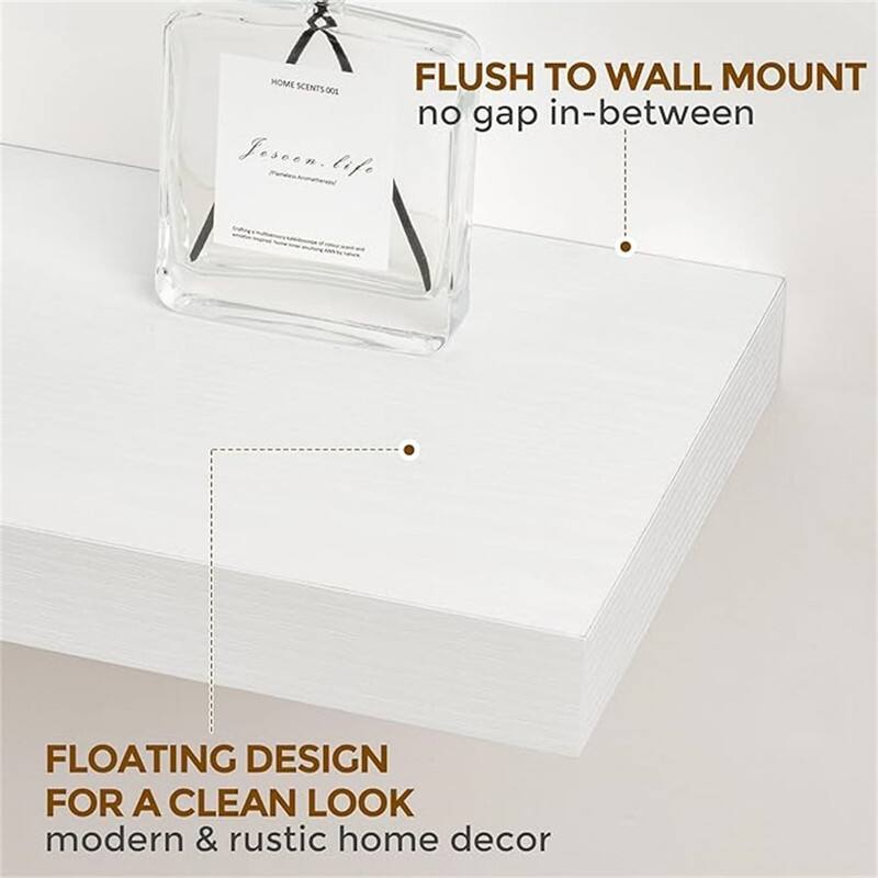 Floating Shelves - 9"D x 36"W x 1.5"H